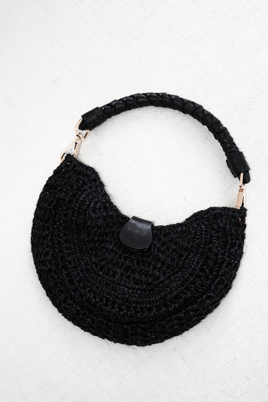 FIQUE CROISSANT MINI BLACK