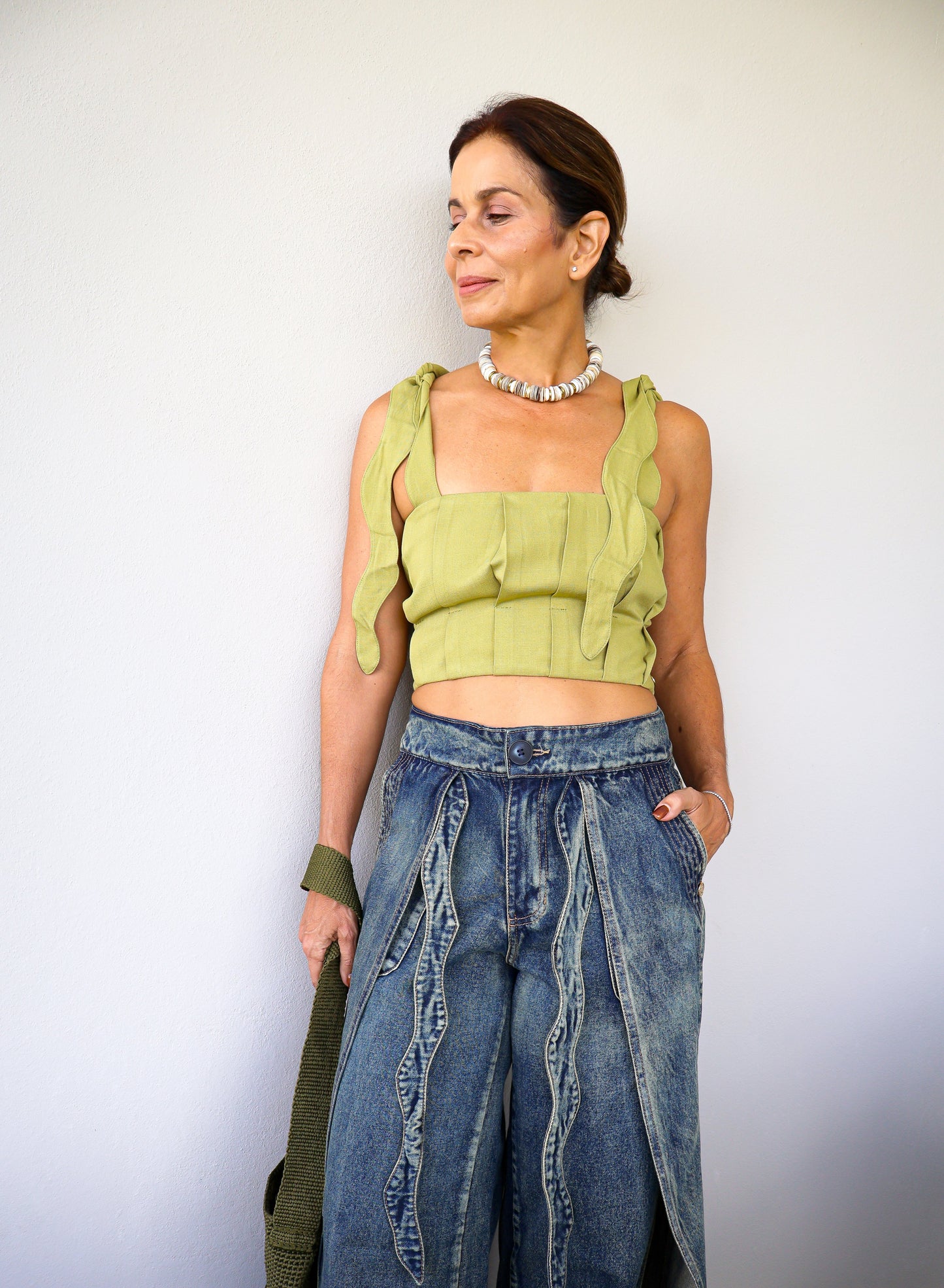 LUCIDUM OLIVE TOP