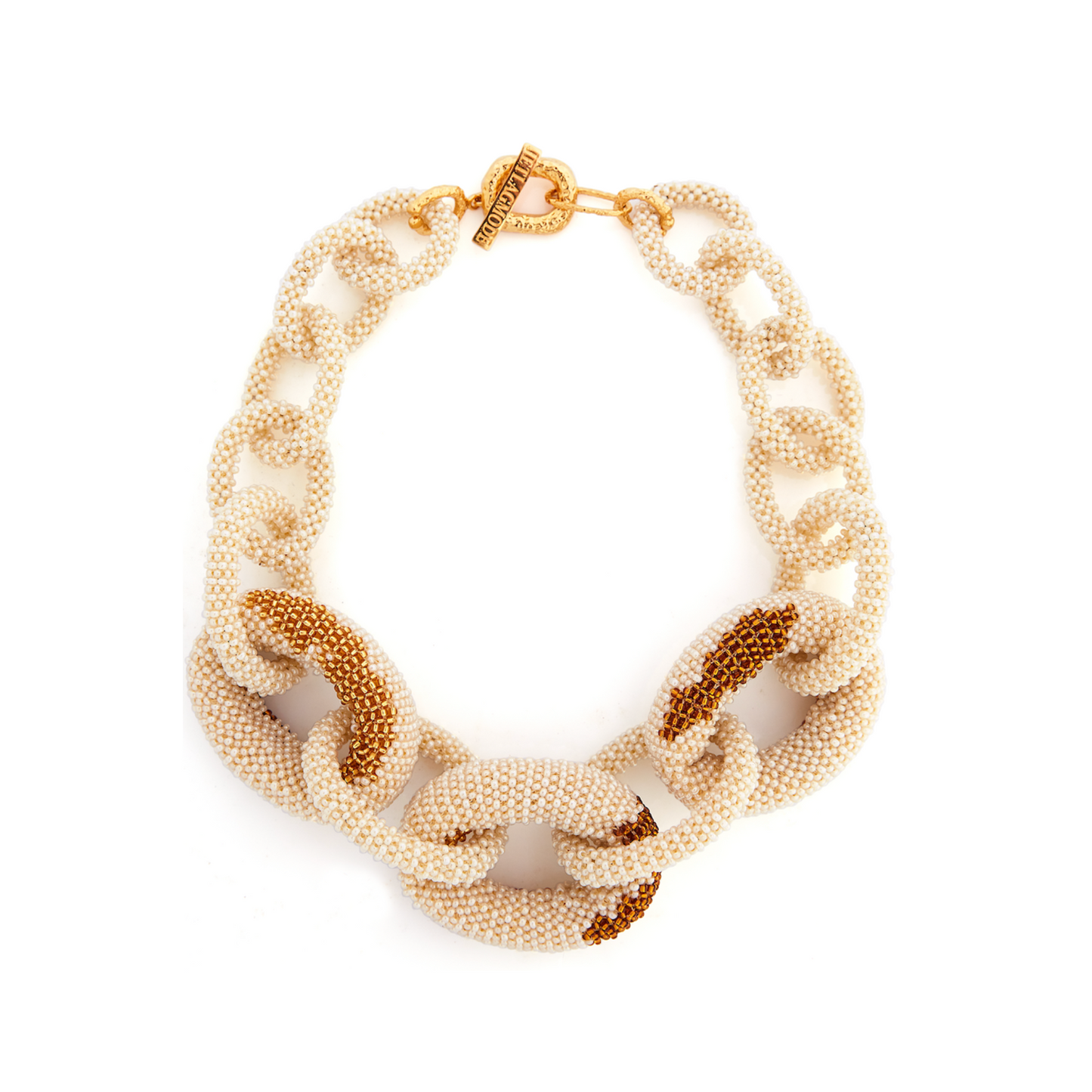 LINK BEADED NECKLACE
