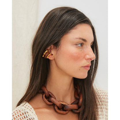 WOOD EAR CUFF