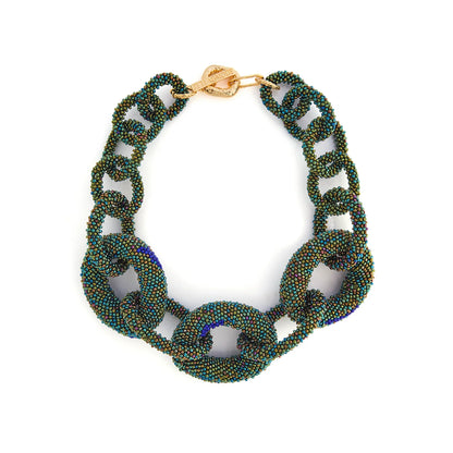 LINK BEADED NECKLACE