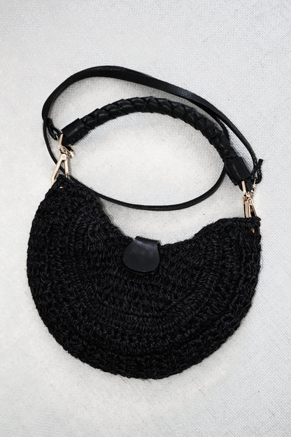 FIQUE CROISSANT MINI BLACK
