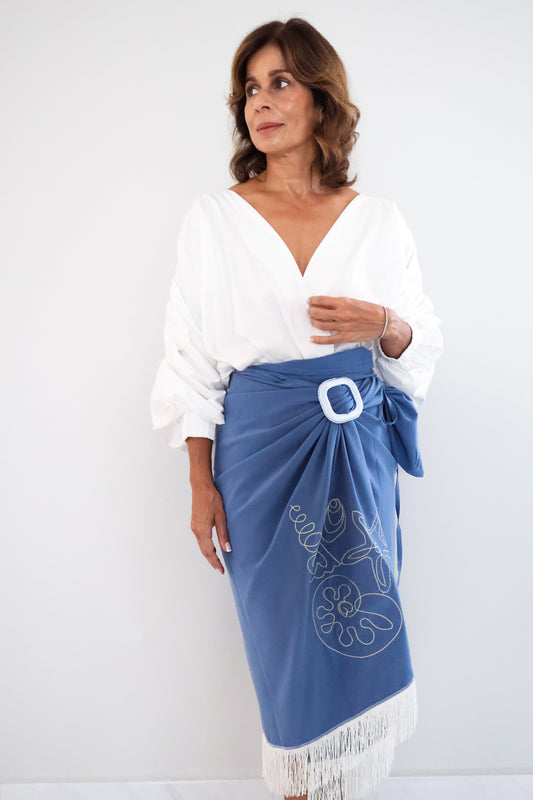 FALDA CELESTE