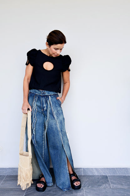 GARDENIA BLACK TOP