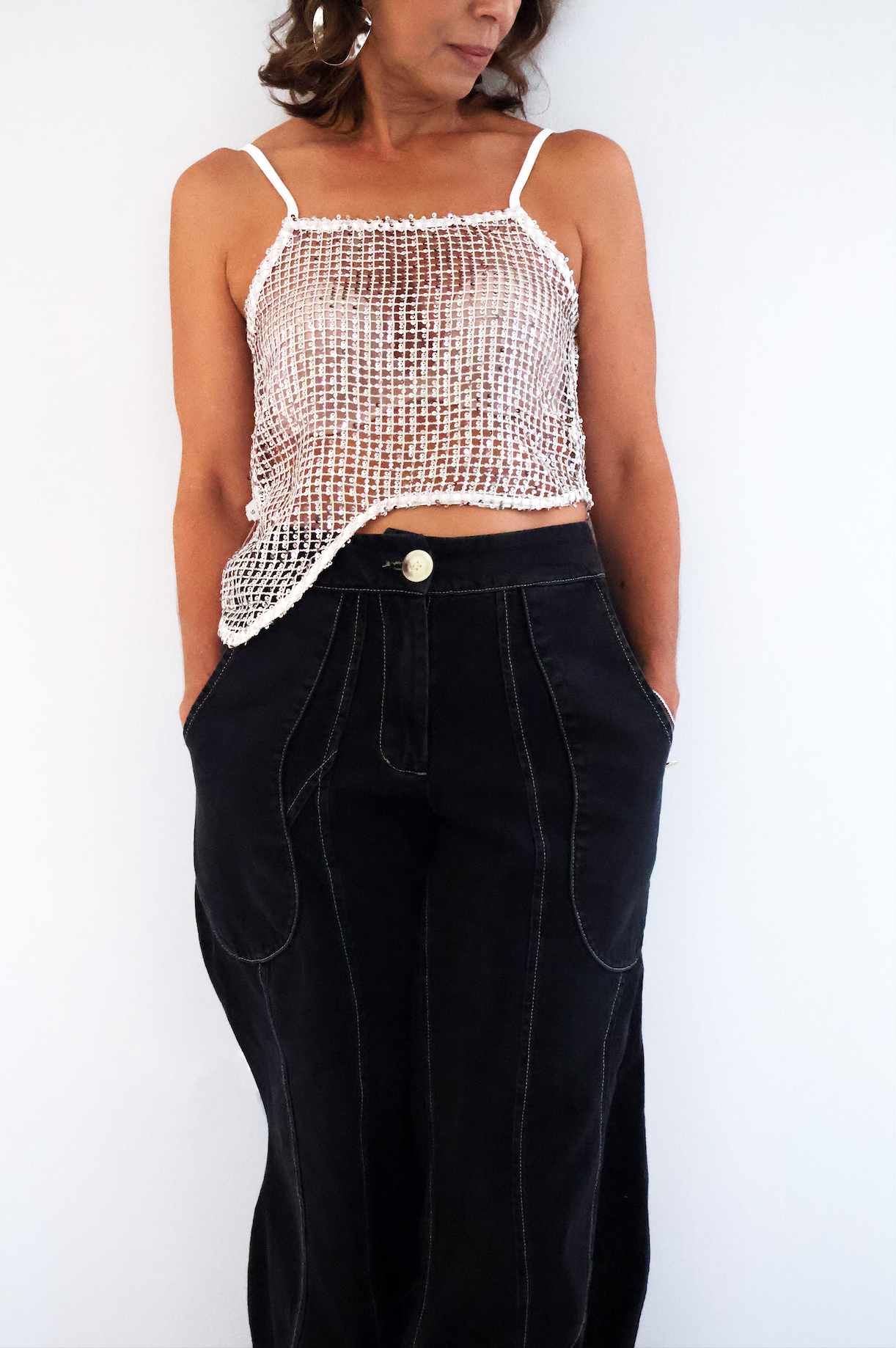 CAIMARA SPARKLE TOP