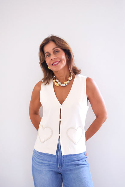 TWO HEARTS VEST
