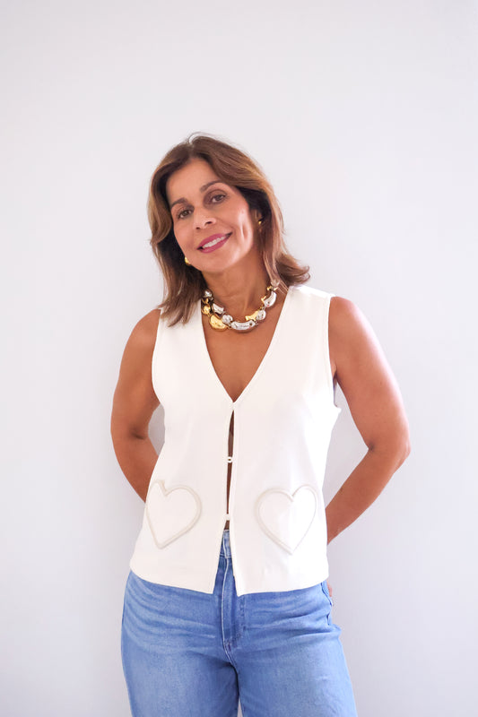 TWO HEARTS VEST