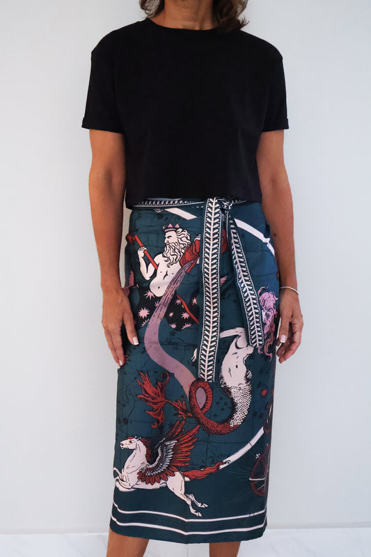 AIR SARI - WRAP DRESS