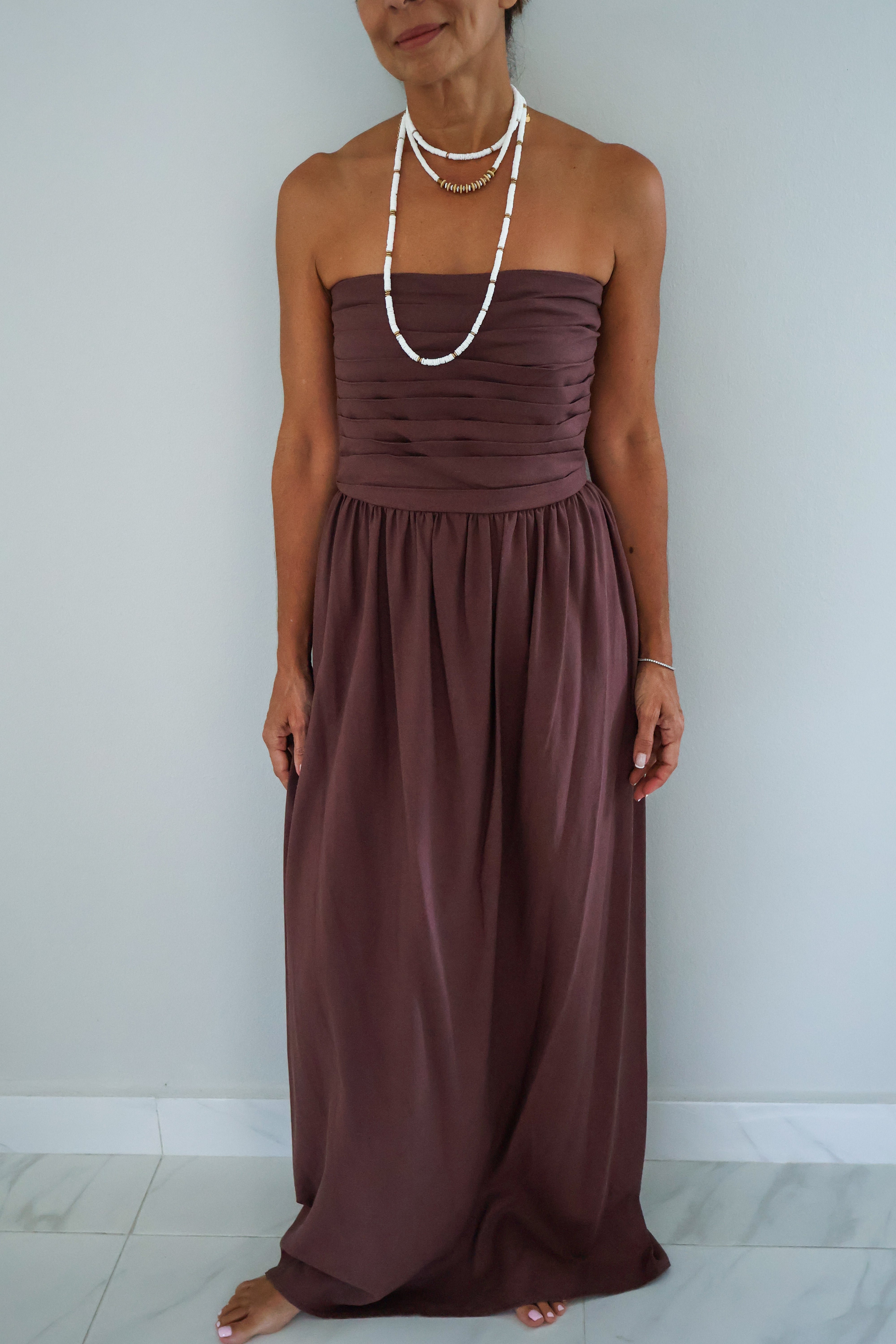 MOCCA MAXI DRESS – CLOCKWISE